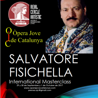 International Masterclas Salvatore Fisichela. Opera Jove de Catalunya